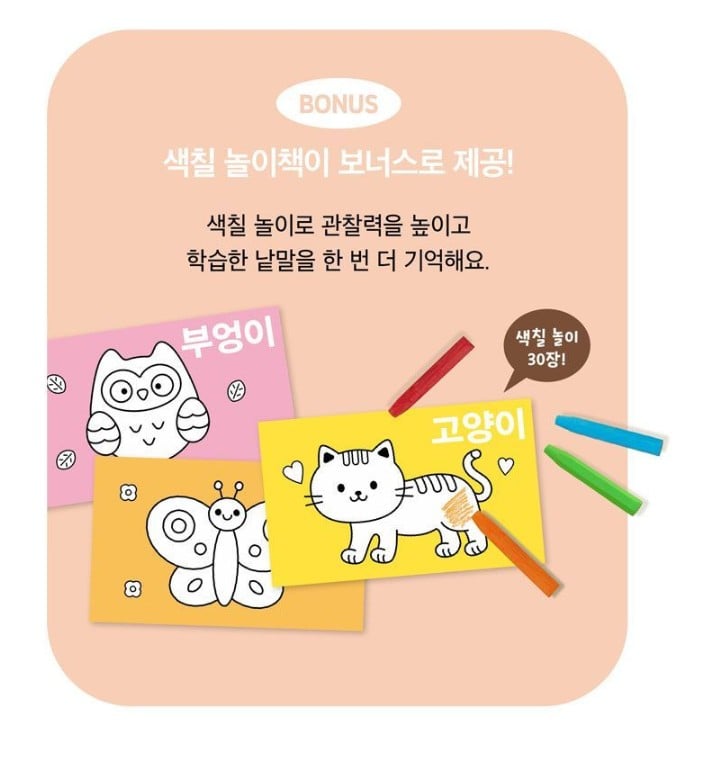 Big Tulip Sound Card – Korean & English Animal Edition - Image 6