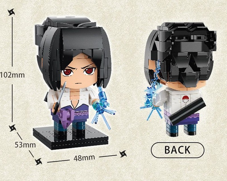 KEEPPLEY Block Naruto Series – Uchiha Sasuke - Image 6