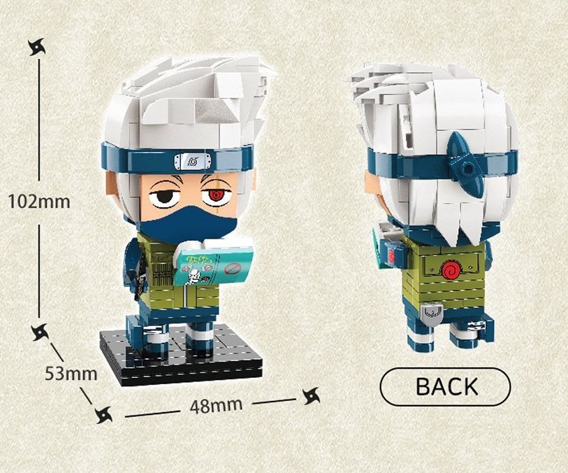 KEEPPLEY Block Naruto Series – Hatake Kakashi - Image 5