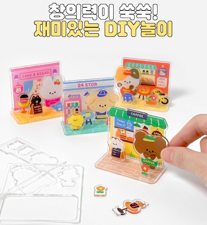 Random Acrylic Stand Buildings - Image 2