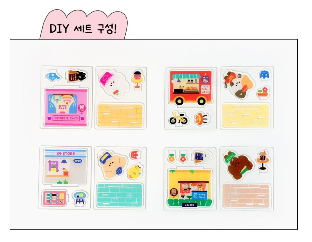 Random Acrylic Stand Buildings - Image 7