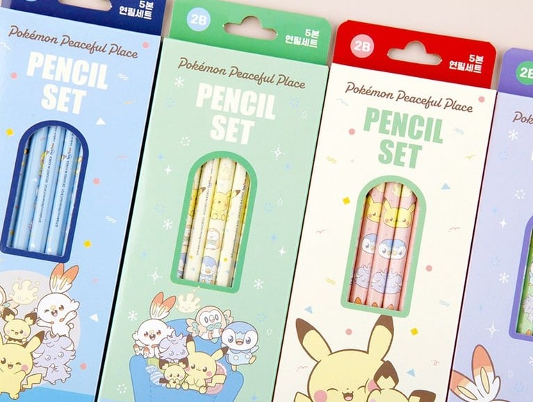 Pokemon 2B Pencil 5pcs Set - Image 12