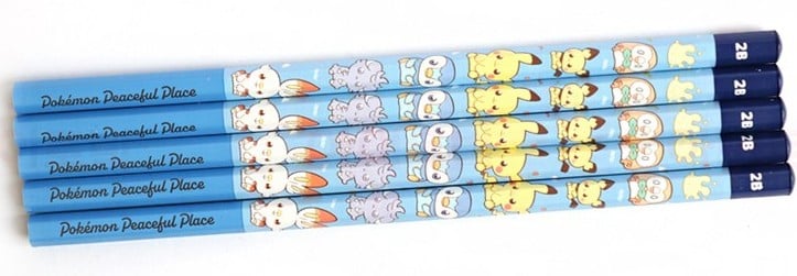 Pokemon 2B Pencil 5pcs Set - Image 3