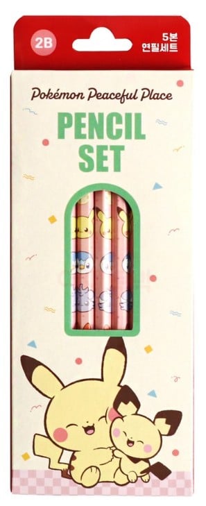 Pokemon 2B Pencil 5pcs Set - Image 8