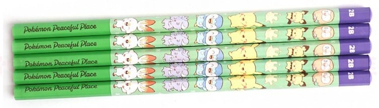 Pokemon 2B Pencil 5pcs Set - Image 7