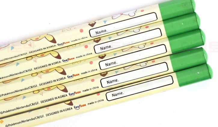 Pokemon 2B Pencil 5pcs Set - Image 10