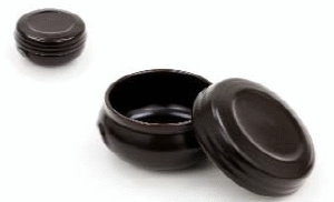 Dasom Onggi Lidded Jar No. 1 다솜 옹기 뚜껑 항아리 1호 - 3.5"