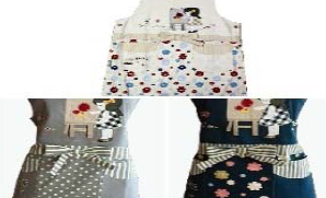 Apron - A Girl Who Paints 앞치마 - 그림 그리는 소녀