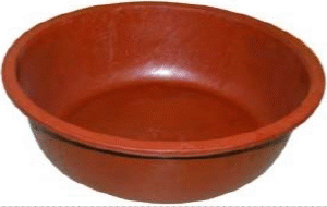Rubber Basin (Traditional) Round (XL) King 고무 다라이 (재래식) 원형 (XL) 왕 74*26