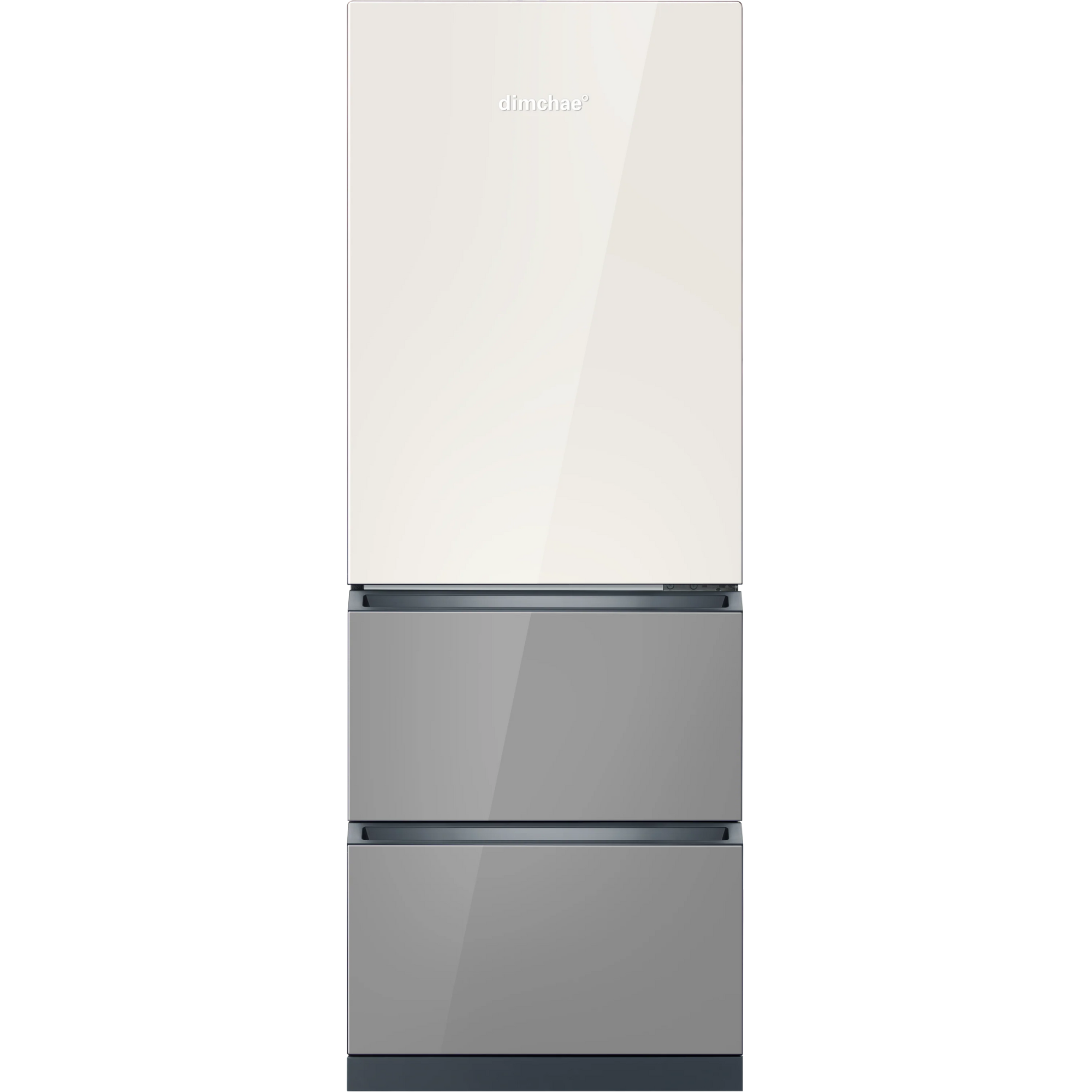 Dimchae Standing Kimchi Refrigerator Shine Beige Slate | 딤채 스탠드형 김치냉장고 (418L)
