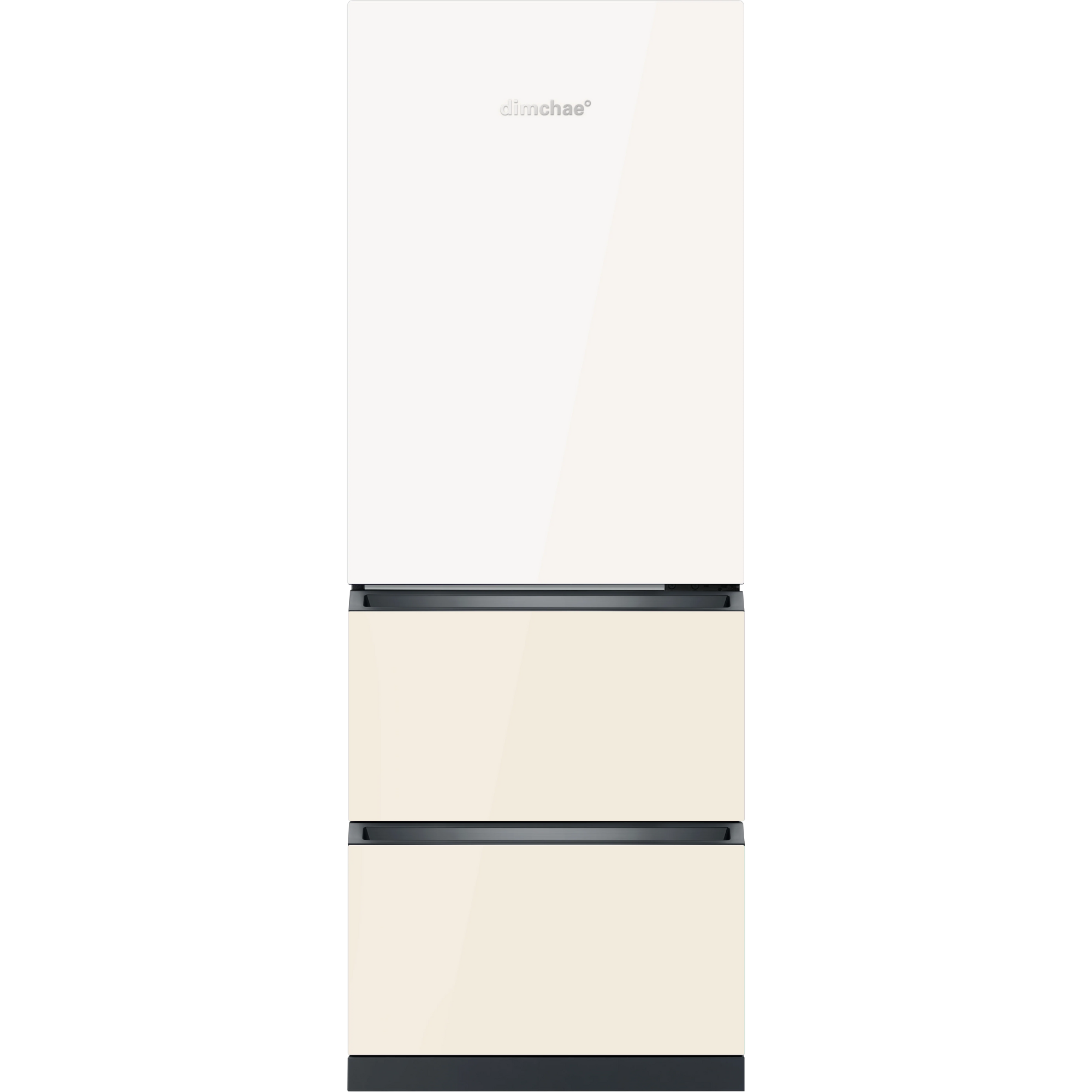 Dimchae Standing Kimchi Refrigerator Shine Snow Cream | 딤채 스탠드형 김치냉장고 (418L)