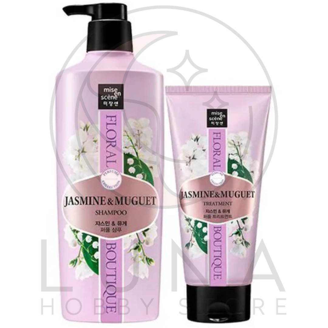 Mise en Scène Floral Boutique Jasmine & Muguet | Shampoo or Treatment | 미장센 플로랄 부티크 자스민 & 뮤게