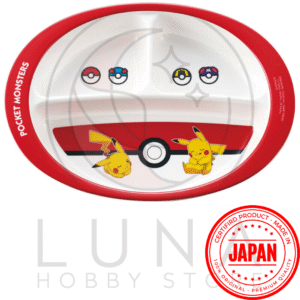 Pokémon Divided Meal Plate | Pikachu Poké Ball Design | ポケモン ランチプレート