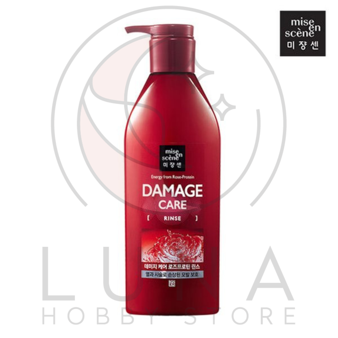 Mise en Scène | Damage Care Red Protein Shampoo & Rinse | 미쟝센 데미지케어 레드 프로틴 샴푸&린스 | 680ml - Image 2