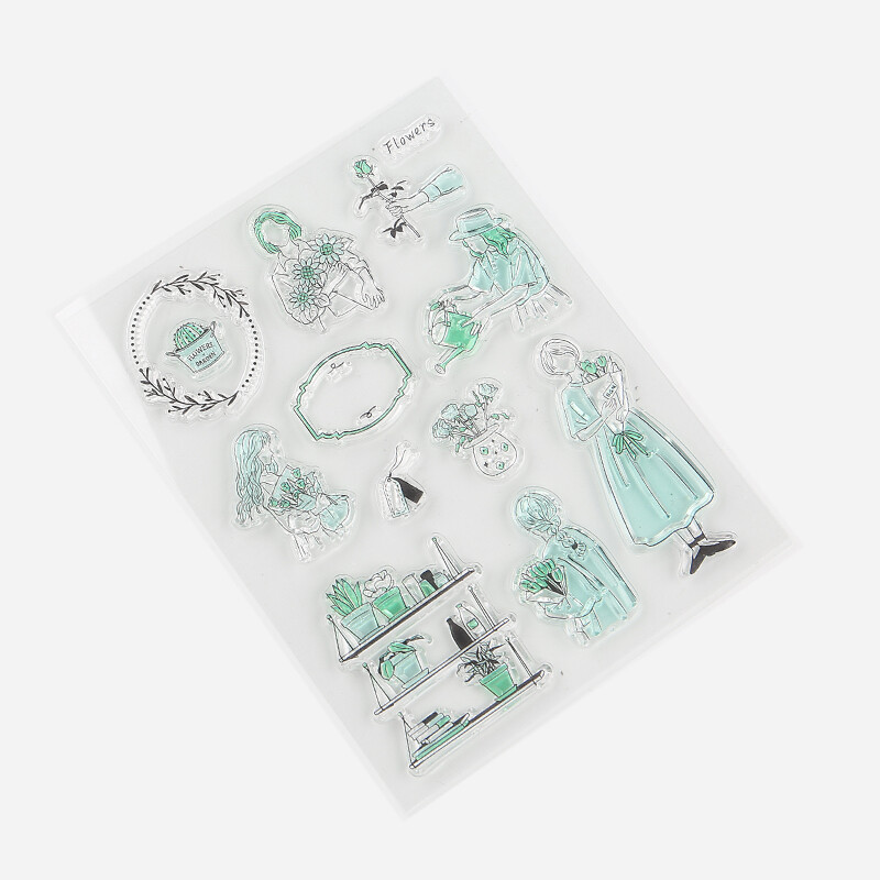 BGM Clear Stamps | Leisure & Weekend Series | クリアスタンプ:休日の過ごし方 4種 - Image 10