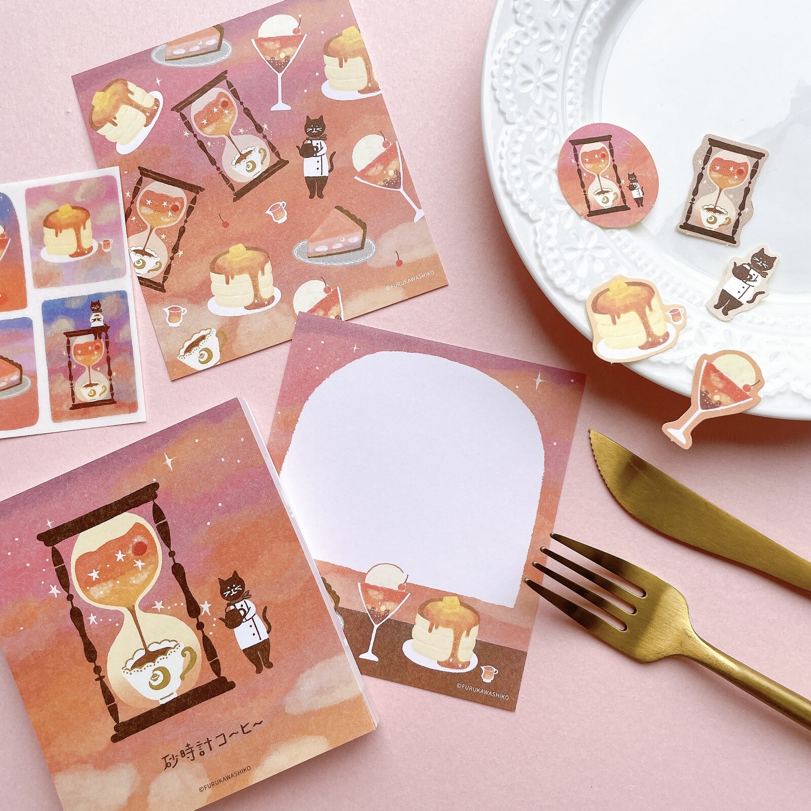 Furukawa Shiko Memo Pad | Sora Café Edition - Image 3