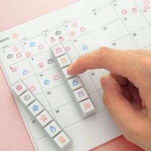 Pochitto Pick! Button Stamp Set v6