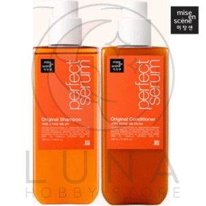 Mise en Scène | Perfect Serum Original Shampoo & Conditioner Set | 미쟝센 퍼펙트 세럼 오리지널 샴푸 & 컨디셔너 | 680ml