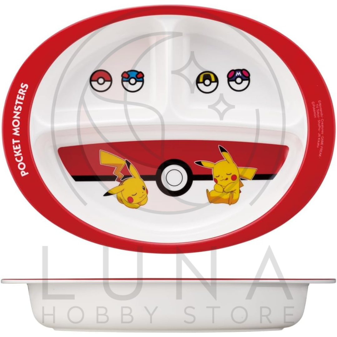 Pokémon Divided Meal Plate | Pikachu Poké Ball Design | ポケモン ランチプレート - Image 7