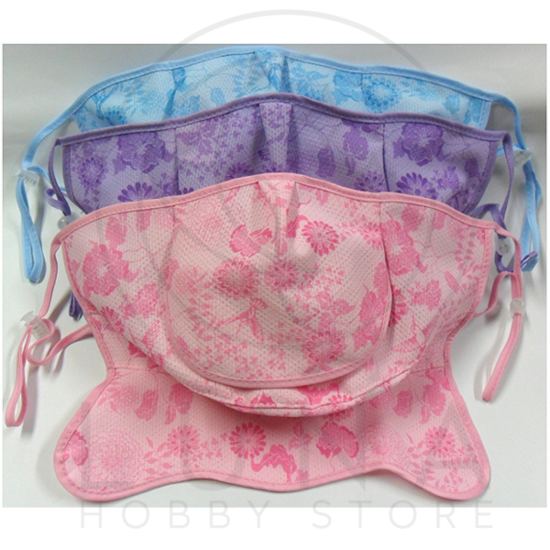 ATB-UV+ Floral Face Mask with Sun Protection | Pink & Purple Variations - Image 3
