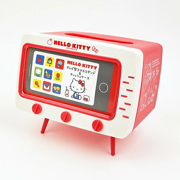Sanrio Retro TV Smartphone Stand & Tissue Box | サンリオ テレビ型スマホスタンド&ティッシュケース | 4 Variants - Image 19