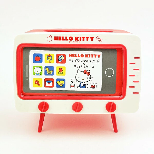 Sanrio Retro TV Smartphone Stand & Tissue Box | サンリオ テレビ型スマホスタンド&ティッシュケース | 4 Variants - Image 20