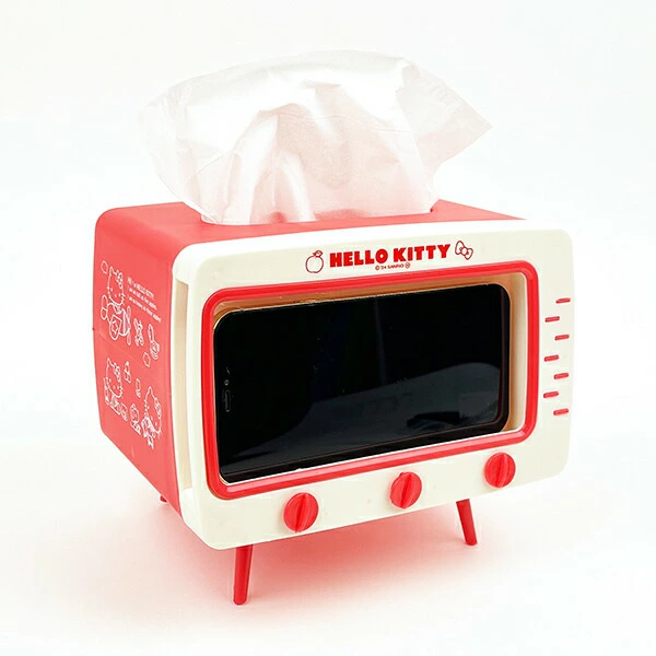 Sanrio Retro TV Smartphone Stand & Tissue Box | サンリオ テレビ型スマホスタンド&ティッシュケース | 4 Variants - Image 26