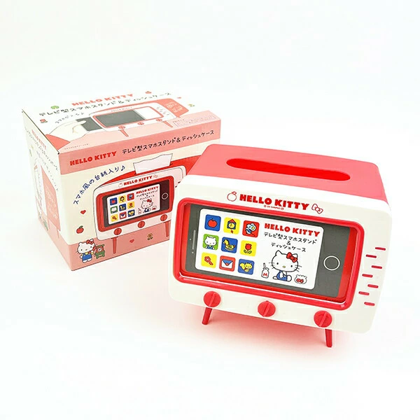 Sanrio Retro TV Smartphone Stand & Tissue Box | サンリオ テレビ型スマホスタンド&ティッシュケース | 4 Variants - Image 25
