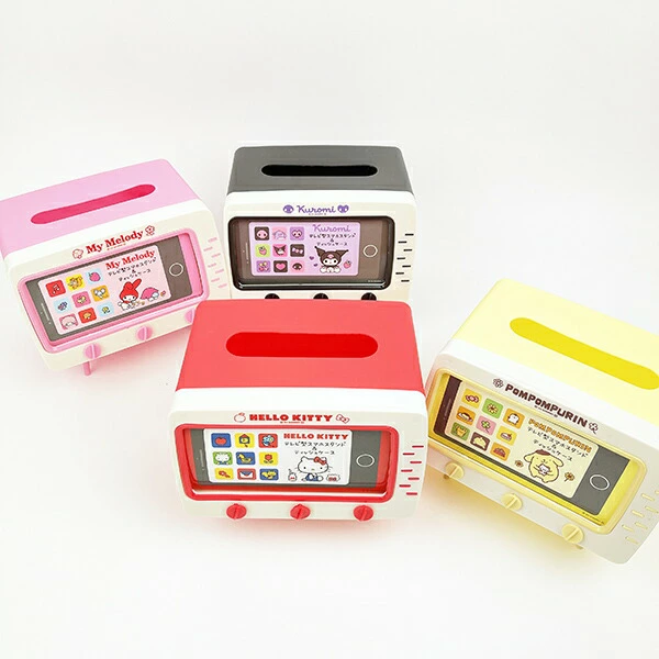 Sanrio Retro TV Smartphone Stand & Tissue Box | サンリオ テレビ型スマホスタンド&ティッシュケース | 4 Variants - Image 23