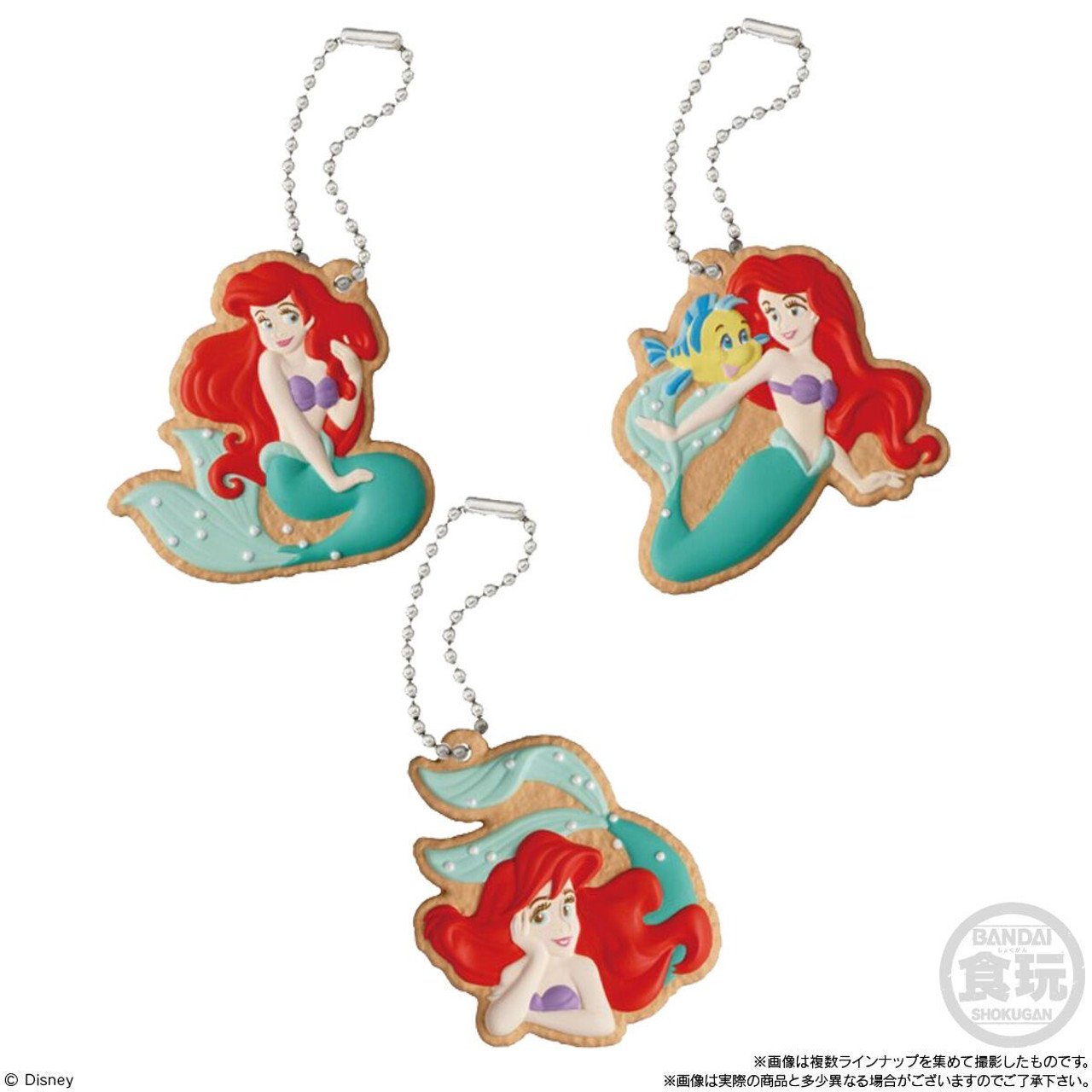 Disney Princess Cookie Charmcot Keychain Vol. 2 | クッキーチャームコット vol.2 | BANDAI 食玩 (1xRandom Sealed) - Image 3