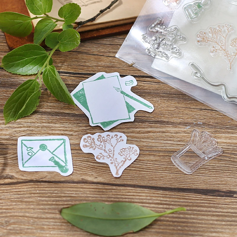 BGM Clear Stamps | Daily Records & Vintage Themes | クリアスタンプ:手帳の記録・ヴィンテージ風 4種 - Image 4