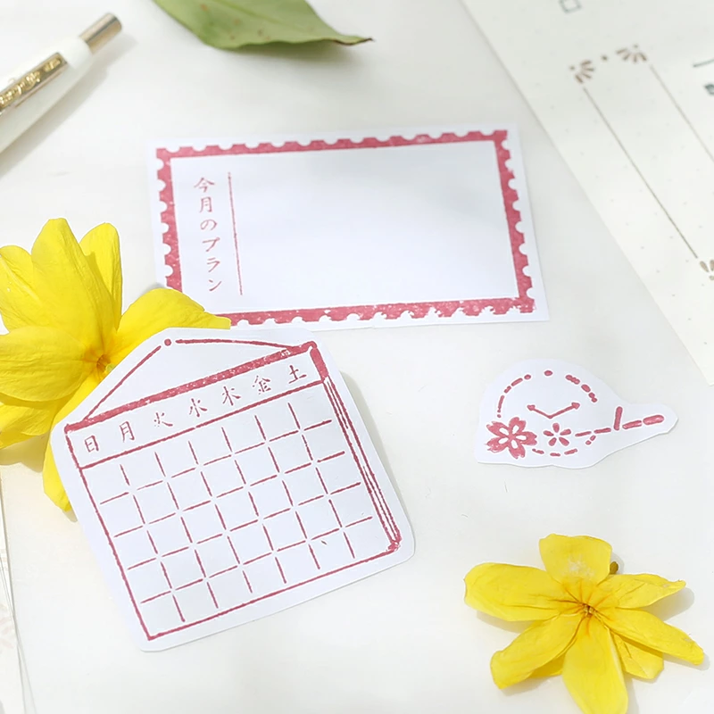 BGM Clear Stamps | Daily Records & Vintage Themes | クリアスタンプ:手帳の記録・ヴィンテージ風 4種 - Image 11