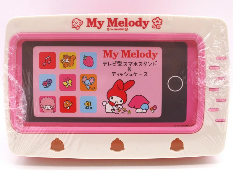Sanrio Retro TV Smartphone Stand & Tissue Box | サンリオ テレビ型スマホスタンド&ティッシュケース | 4 Variants - Image 15