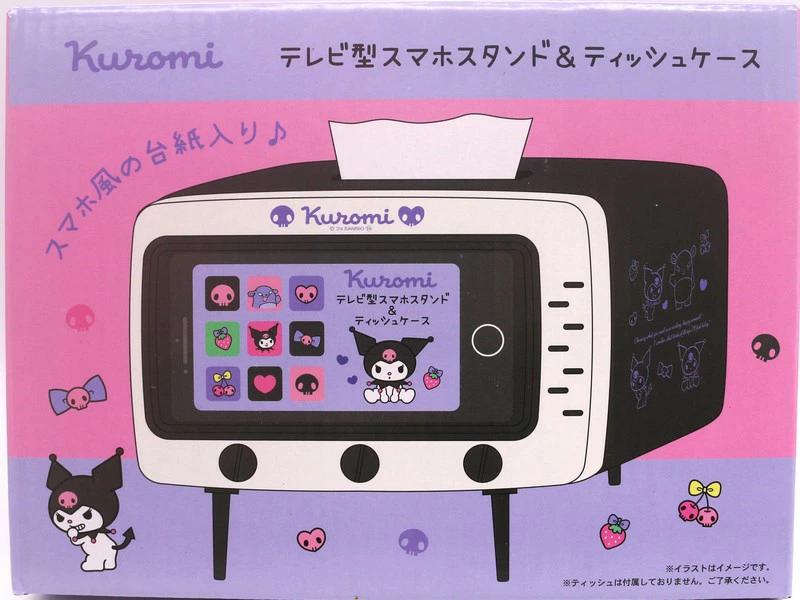 Sanrio Retro TV Smartphone Stand & Tissue Box | サンリオ テレビ型スマホスタンド&ティッシュケース | 4 Variants - Image 2