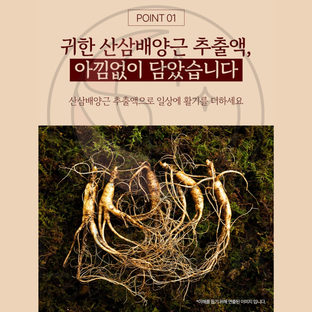 Dongwon Cheon Ji In Korean Red Ginseng Liquid | 산삼배양근 홍삼정 음료 | 75ml x 10 Bottles - Image 5
