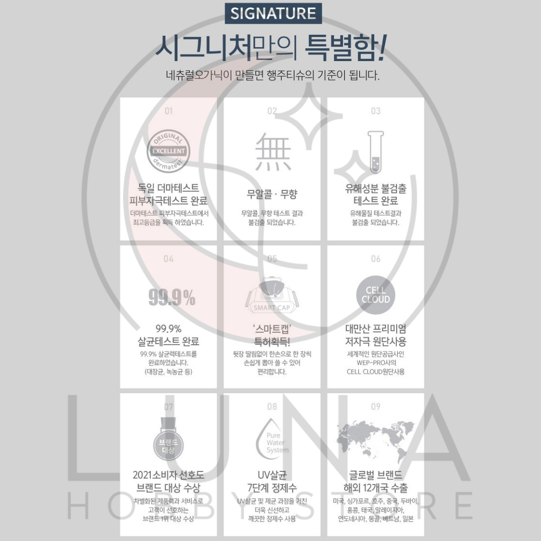 Signature Edition | Natural Organic Kitchen Cleaning Wipes | 시그니처 내추럴오가닉 행주티슈 | 70 Sheets - Image 8