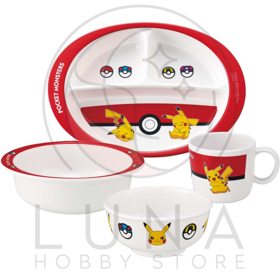 Pokémon Divided Meal Plate | Pikachu Poké Ball Design | ポケモン ランチプレート - Image 8