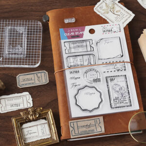 BGM Clear Stamps | Cute Life & Daily Moments Series | クリアスタンプ:キュートな日常系6種