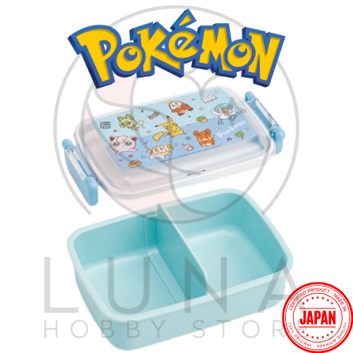 Pokémon Pastel Bento Box (Blue) with Divider | Joyful Days | 450ml - Image 2