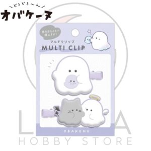 Obakenu Rubber Multi Clip Set | Ghost & Nyankenu | オバケーヌ ラバーマルチクリップセット