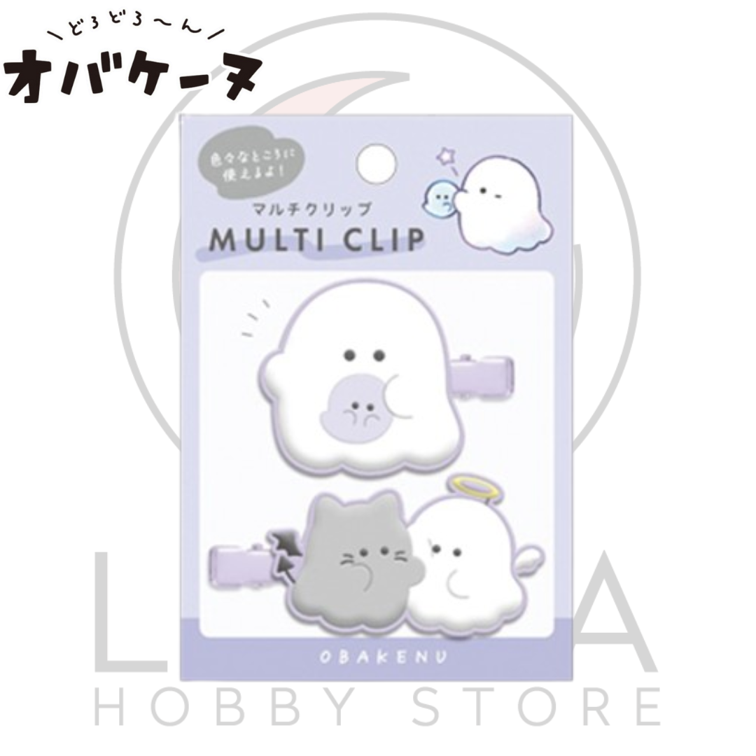 Obakenu Rubber Multi Clip Set | Ghost & Nyankenu | オバケーヌ ラバーマルチクリップセット