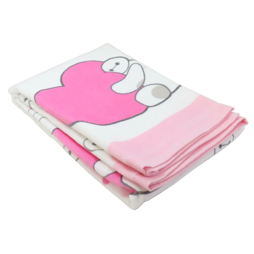 Disney | Baymax Pink Heart Towel | Disney Japan Exclusive | ベイマックス ハート柄 タオル - Image 7