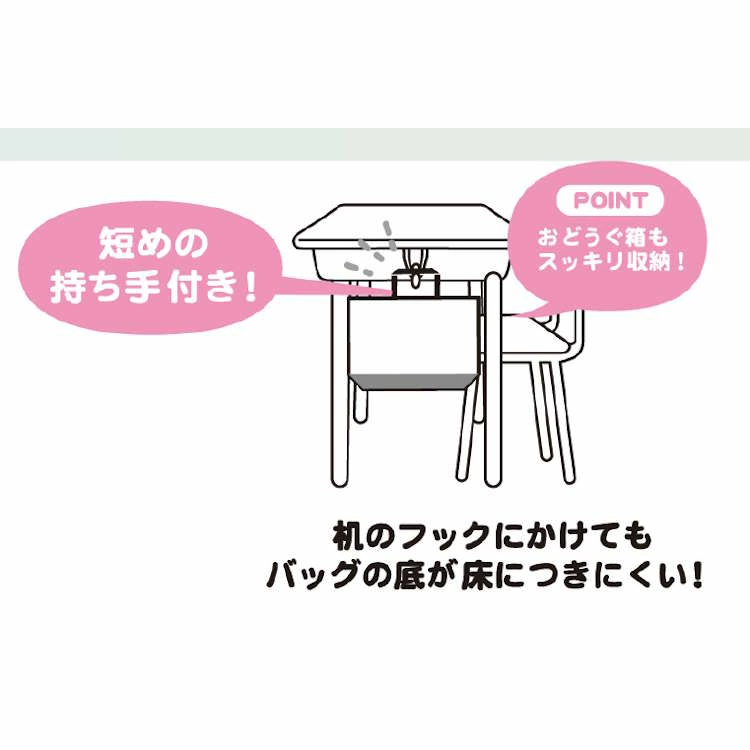 CRUX | Obakenunu Marine Sweets Handled Bag | マリンスイーツ オバケーヌ おけいこバッグ - Image 2