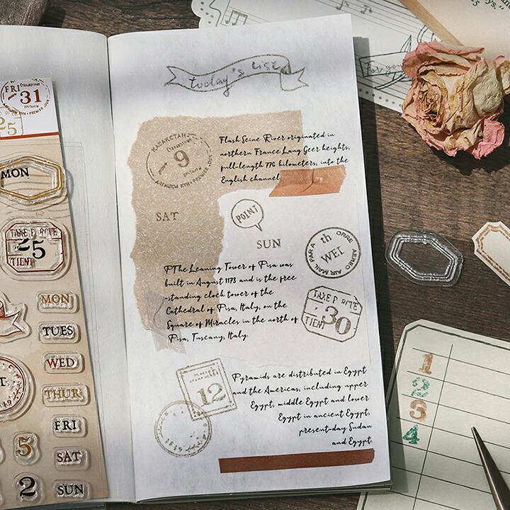 BGM Clear Stamps | Labels & Headers Series | クリアスタンプ:ラベル&ヘッダー風 4種 - Image 18