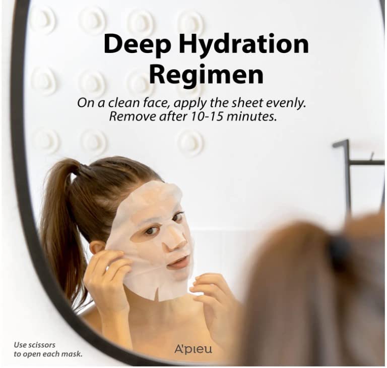 A’PIEU | Green Tea Milk One-Pack Face Mask | Soothing Sheet Mask - Image 3