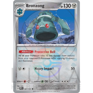 [EN] Bronzong | PRE Prismatic Evolutions | 067/131 Poké Ball Mirror