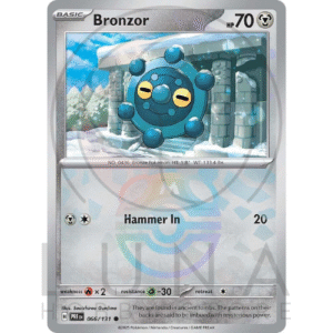 [EN] Bronzor | PRE Prismatic Evolutions | 066/131 Master Ball Mirror