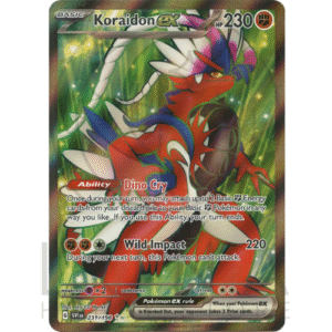 [EN] Koraidon ex | sv01 Scarlet & Violet Base Set | 231/198 Special Illustration Rare