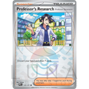 [EN] Professor’s Research (Professor Sycamore) | PRE Prismatic Evolutions | 125/131 Poké Ball Mirror