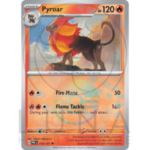 [EN] Pyroar | PRE Prismatic Evolutions | 016/131 Poké Ball Mirror